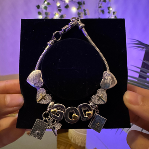 Faith charm bracelet